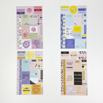         UITVERKOCHT | Positiviteit die blijft plakken stickerset