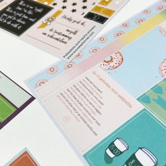          UITVERKOCHT | Positiviteit die blijft plakken stickerset