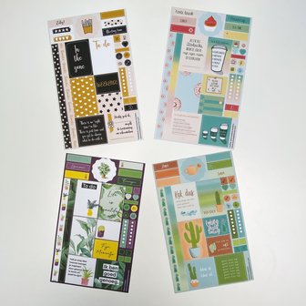          UITVERKOCHT | Positiviteit die blijft plakken stickerset