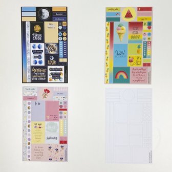          UITVERKOCHT | Positiviteit die blijft plakken stickerset