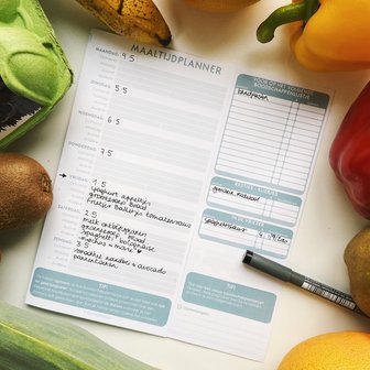 LAATSTE STUKS | Boodschappenlijstje met maaltijdplanner
