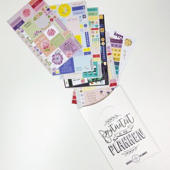          UITVERKOCHT | Positiviteit die blijft plakken stickerset