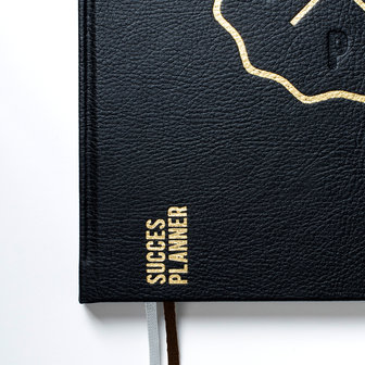  Ongedateerde Zwarte SuccesPlanner (met reliëfkaft)