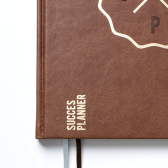  Ongedateerde Chocoladebruine SuccesPlanner