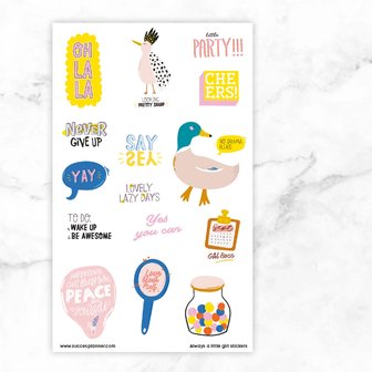        Empowerment stickerset