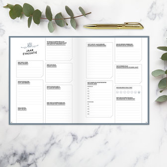  Ongedateerde Chocoladebruine SuccesPlanner