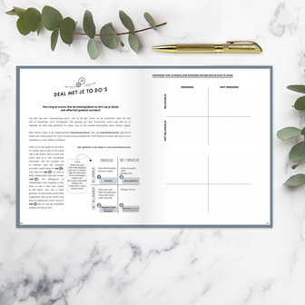 Ongedateerde Chocoladebruine SuccesPlanner