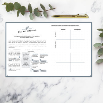  Ongedateerde Chocoladebruine SuccesPlanner