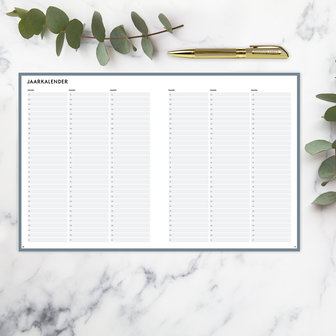   Ongedateerde Paarse SuccesPlanner