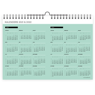   FamiliePlanner ONGEDATEERD voor 5 pers. (A4-formaat)