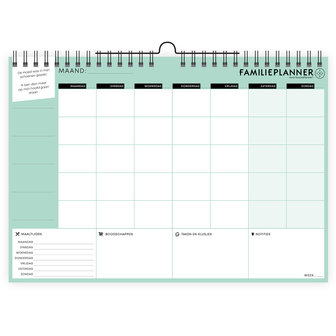   FamiliePlanner ONGEDATEERD voor 5 pers. (A4-formaat)