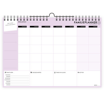   FamiliePlanner ONGEDATEERD voor 5 pers. (A4-formaat)