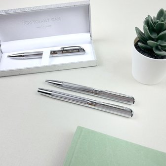    Vulpen zilverkleurig "You totally can"