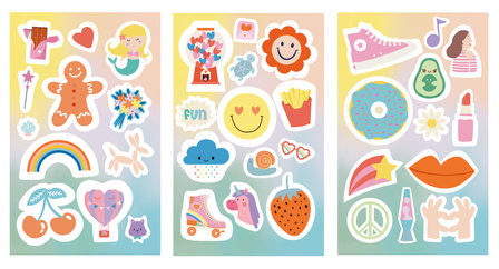   &#039;Sweet&#039; stickerset