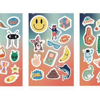    &#039;Cool&#039; stickerset