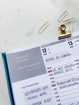    UITVERKOCHT | Zwarte Academische SuccesPlanner '22-'23
