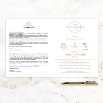 UITVERKOCHT | De SP X Cent Pur Cent 'BeautyPlanner 2023' - Special edition