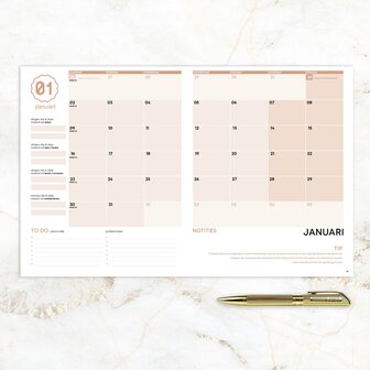 UITVERKOCHT | De SP X Cent Pur Cent 'BeautyPlanner 2023' - Special edition