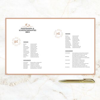 UITVERKOCHT | De SP X Cent Pur Cent 'BeautyPlanner 2023' - Special edition