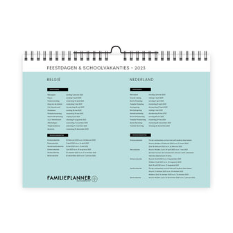      30% KORTING | FamiliePlanner 2023 (A4-formaat)