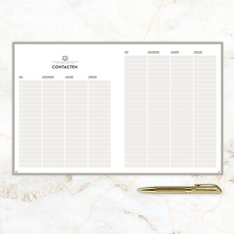   UITVERKOCHT | Oudroze SuccesPlanner 2023
