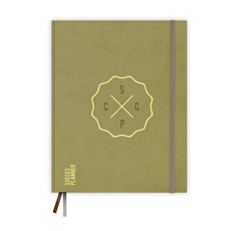 Olijfgroene planner