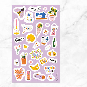 Celebrate Good Times Stickerset Vel 2 - Voorjaar