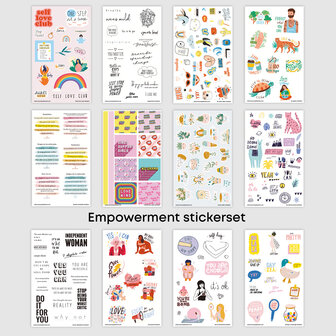 Stickers for life - VERNIEUWD pakket