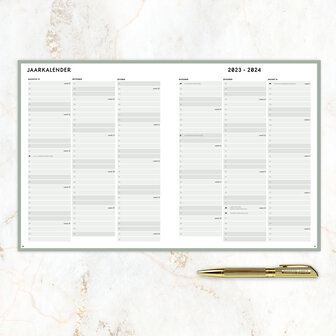    UITVERKOCHT | Midnight blue Academische SuccesPlanner '23-'24