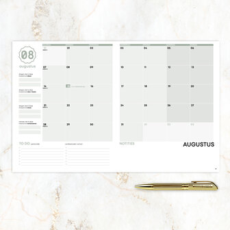    UITVERKOCHT | Midnight blue Academische SuccesPlanner '23-'24