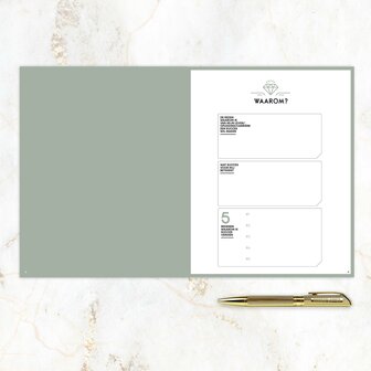 UITVERKOCHT | Schelpwitte Academische SuccesPlanner '23-'24
