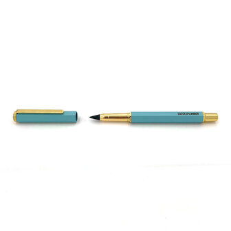         SET van rollerpen groen &amp; Wonderpotlood oceaanblauw