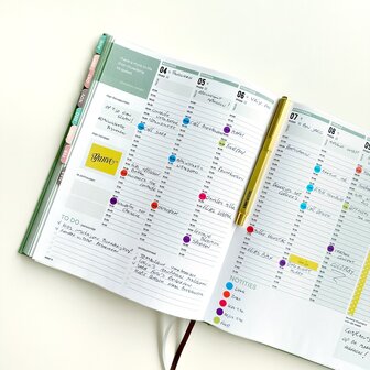    UITVERKOCHT | Appelblauwzeegroene SuccesPlanner 2024