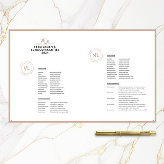 UITVERKOCHT | SP X Cent Pur Cent &#039;BeautyPlanner 2024&#039; - Special edition