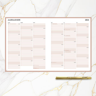 UITVERKOCHT | SP X Cent Pur Cent &#039;BeautyPlanner 2024&#039; - Special edition