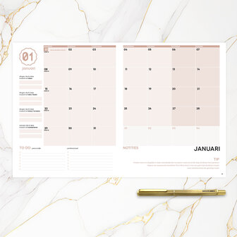 UITVERKOCHT | SP X Cent Pur Cent &#039;BeautyPlanner 2024&#039; - Special edition