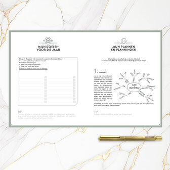             UITVERKOCHT | Ongedateerde Midnight blue SuccesPlanner