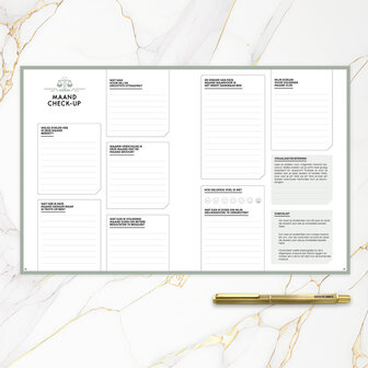             UITVERKOCHT | Ongedateerde Midnight blue SuccesPlanner