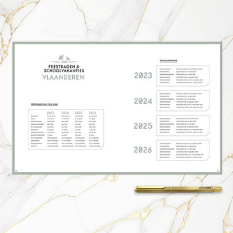             UITVERKOCHT | Ongedateerde Midnight blue SuccesPlanner
