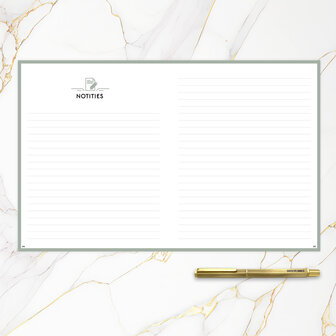             UITVERKOCHT | Ongedateerde Midnight blue SuccesPlanner