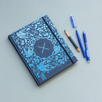             UITVERKOCHT | Ongedateerde Midnight blue SuccesPlanner