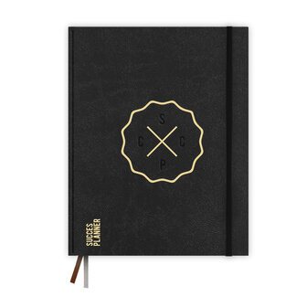 Zwarte 2024 planner (met soft touch cover)