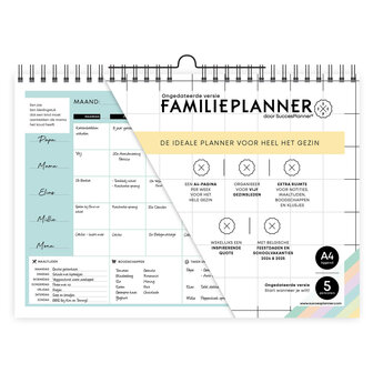 ONGEDATEERDE FamiliePlanner