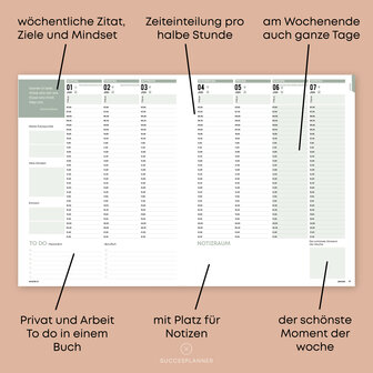 Erfolgplanner 2024 + notes