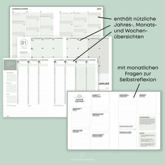 Erfolgplanner 2024 + notes