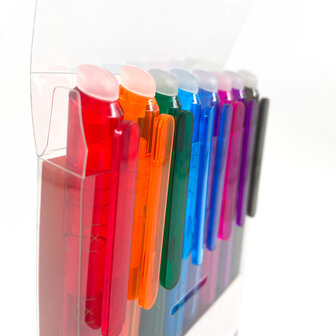   Uitwisbare pennen &ndash; set van 8 pennen