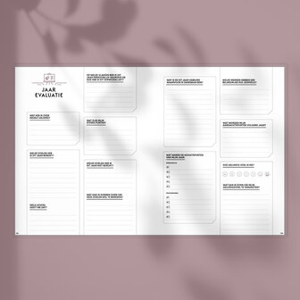  Ongedateerde Zwarte SuccesPlanner