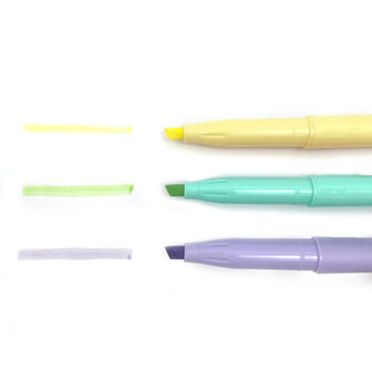  Setje van 3 uitwisbare markers