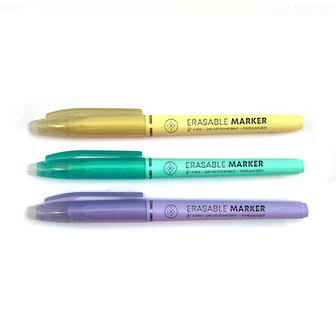  Setje van 3 uitwisbare markers