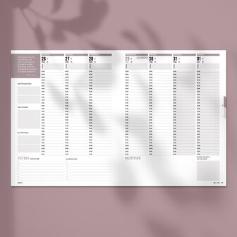 Binnenzijde SuccesPlanner 2025